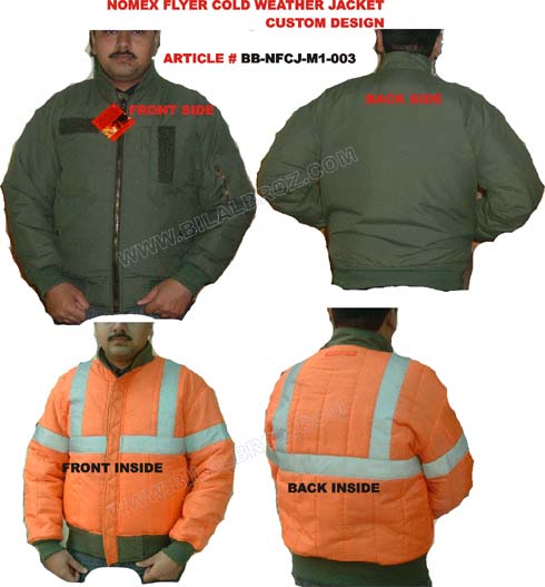 cold weather nomex flyer jacket